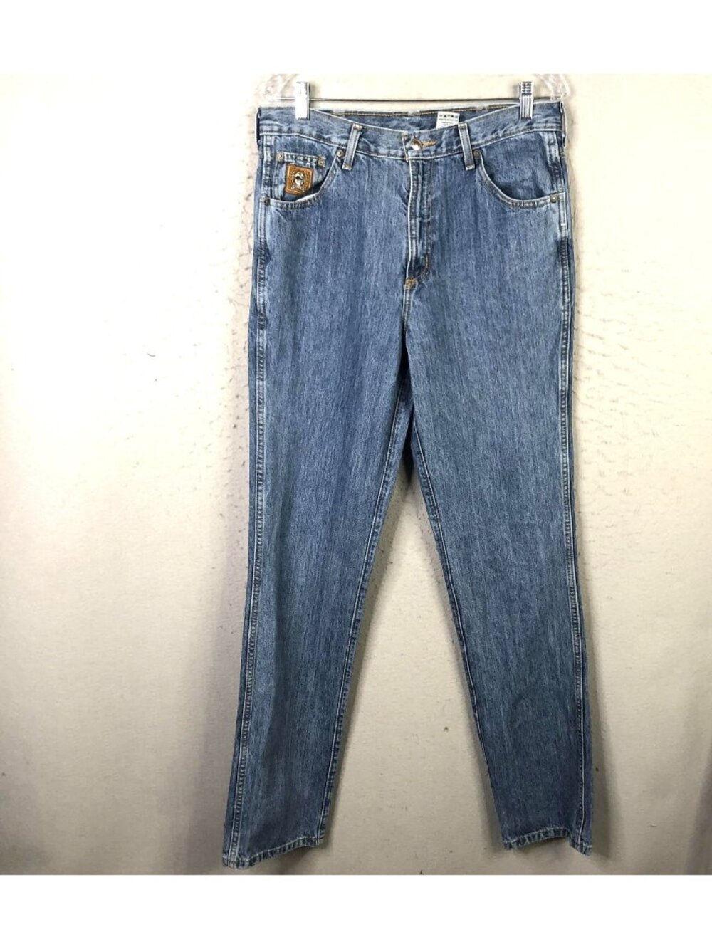 Cinch Jeans Mens 35x38 Blue Denim Western 5 Pocket Straight Leg MB905332001